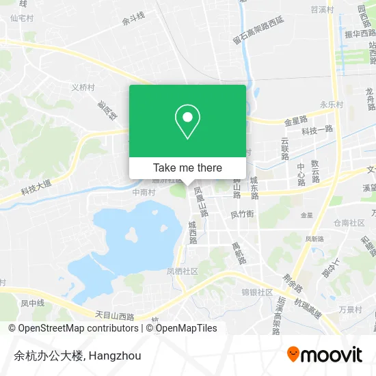 余杭办公大楼 map