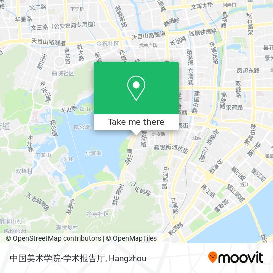 中国美术学院-学术报告厅 map