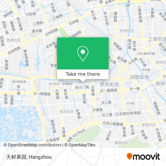 天鲜果园 map