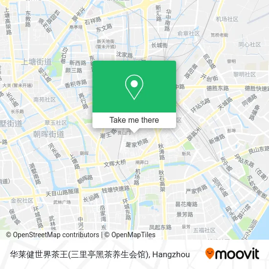 华莱健世界茶王(三里亭黑茶养生会馆) map