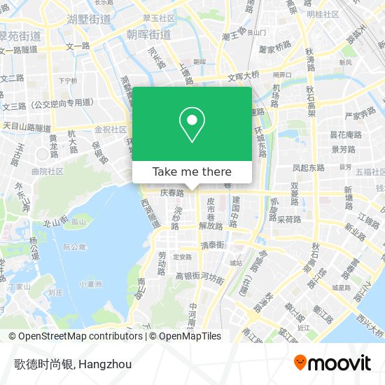 歌德时尚银 map