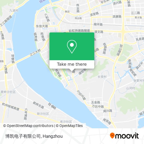 博凯电子有限公司 map