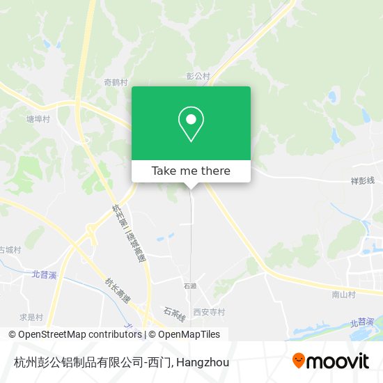 杭州彭公铝制品有限公司-西门 map