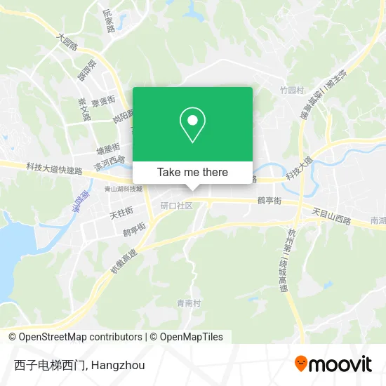 西子电梯西门 map