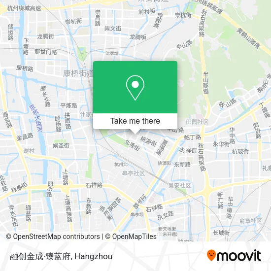 融创金成·臻蓝府 map