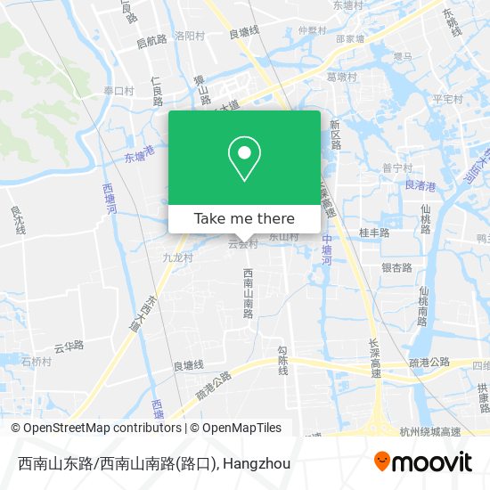 西南山东路/西南山南路(路口) map
