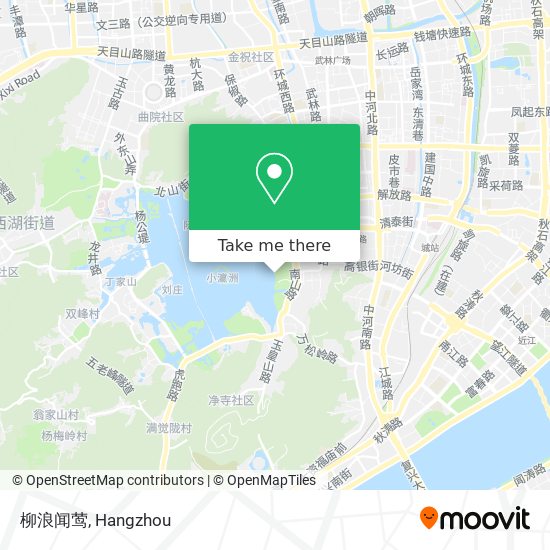 柳浪闻莺 map