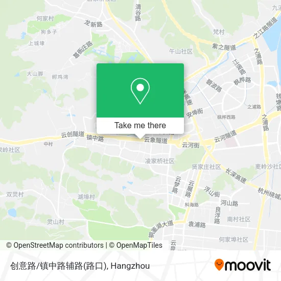 创意路/镇中路辅路(路口) map