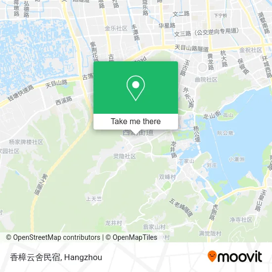香樟云舍民宿 map