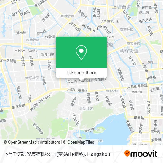 浙江博凯仪表有限公司(黄姑山横路) map