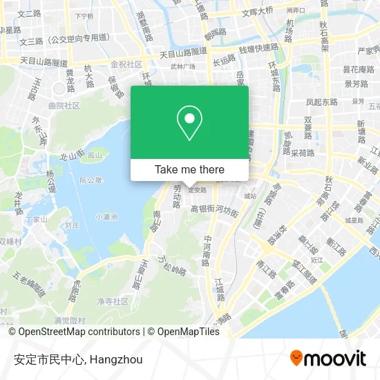 安定市民中心 map