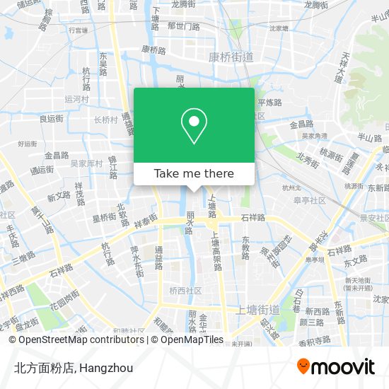 北方面粉店 map