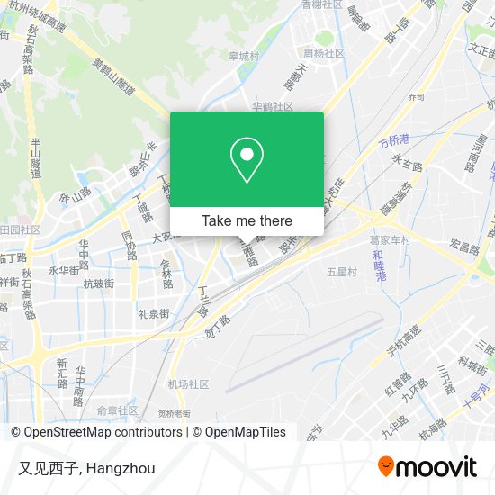 又见西子 map