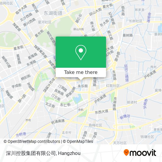 深川控股集团有限公司 map