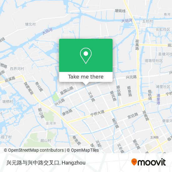 兴元路与兴中路交叉口 map