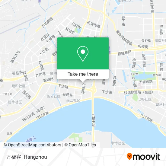 万福客 map