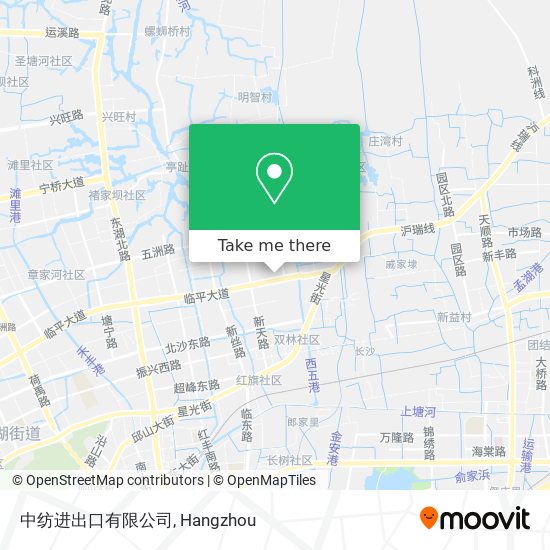 中纺进出口有限公司 map