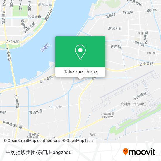 中纺控股集团-东门 map