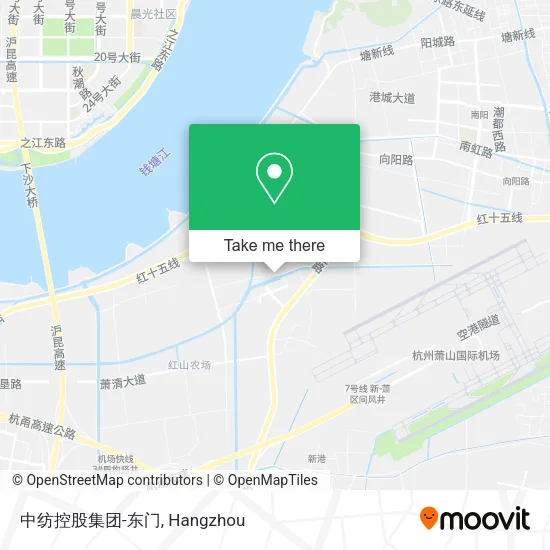 中纺控股集团-东门 map