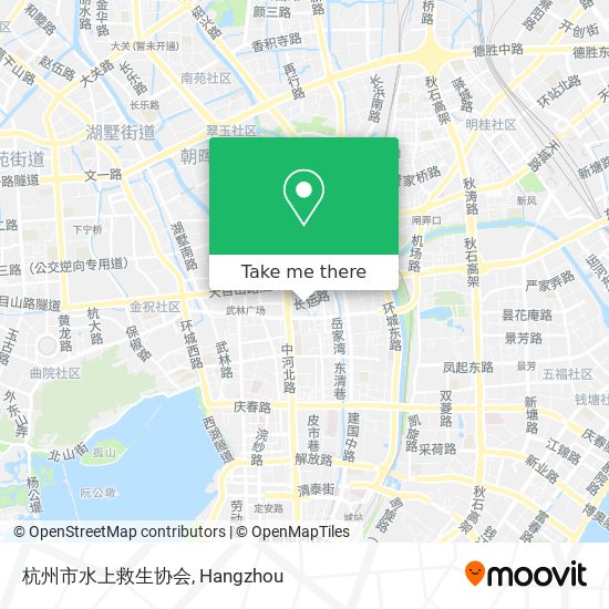 杭州市水上救生协会 map