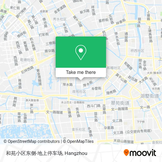 和苑小区东侧-地上停车场 map
