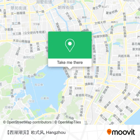 【西湖湖滨】欧式风 map