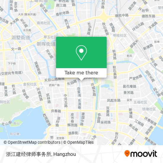浙江建经律师事务所 map