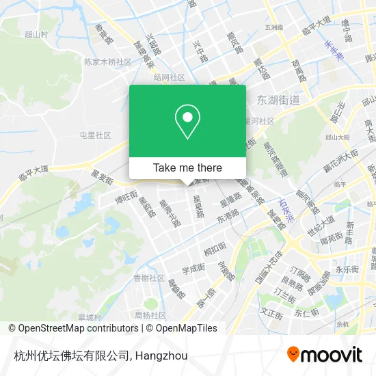 杭州优坛佛坛有限公司 map