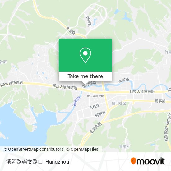 滨河路崇文路口 map