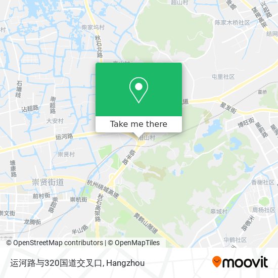 运河路与320国道交叉口 map