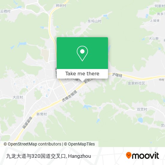 九龙大道与320国道交叉口 map
