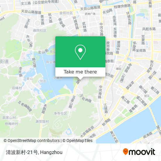 清波新村-21号 map