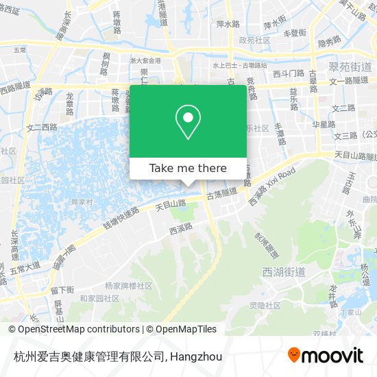 杭州爱吉奥健康管理有限公司 map