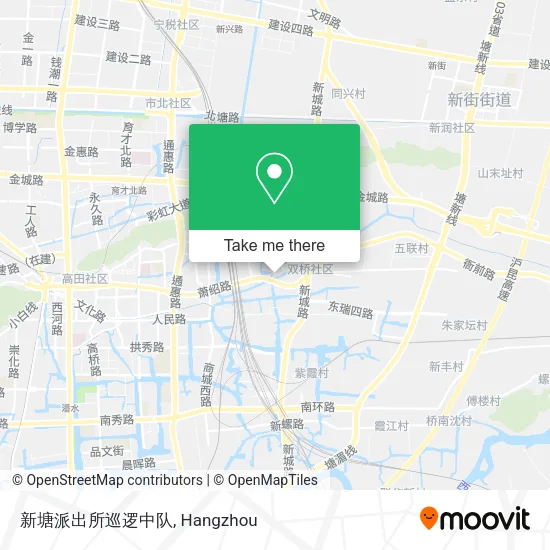 新塘派出所巡逻中队 map