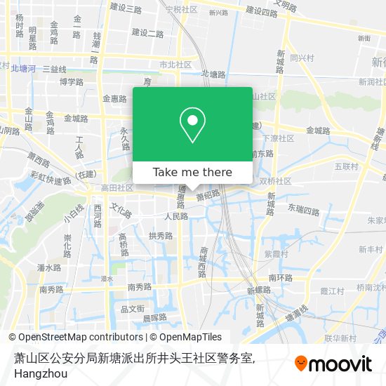 萧山区公安分局新塘派出所井头王社区警务室 map