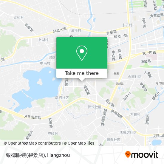 致德眼镜(碧景店) map