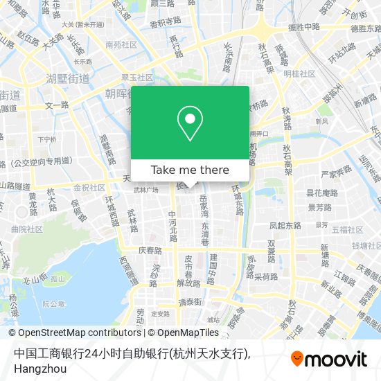 中国工商银行24小时自助银行(杭州天水支行) map