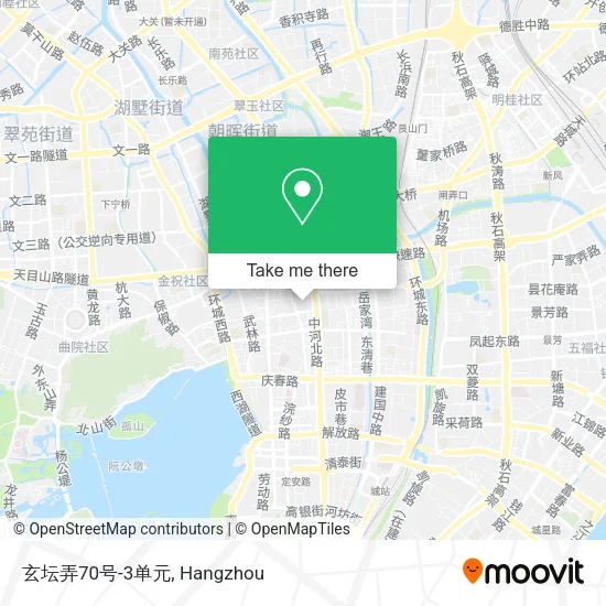 玄坛弄70号-3单元 map