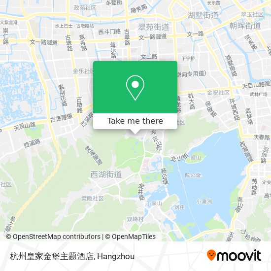 杭州皇家金堡主题酒店 map