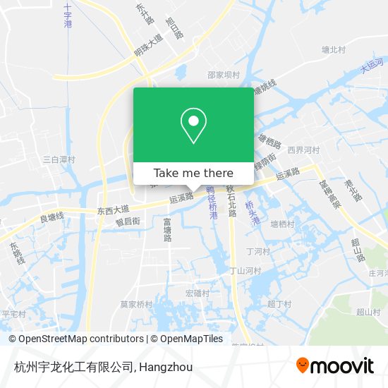 杭州宇龙化工有限公司 map