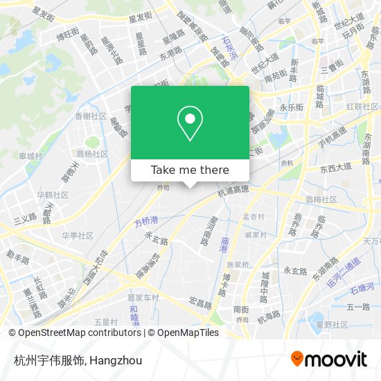 杭州宇伟服饰 map
