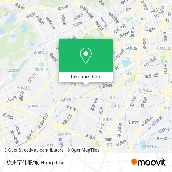 杭州宇伟服饰 map