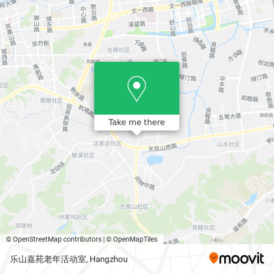 乐山嘉苑老年活动室 map