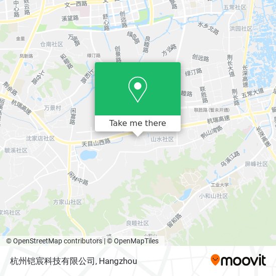 杭州铠宸科技有限公司 map