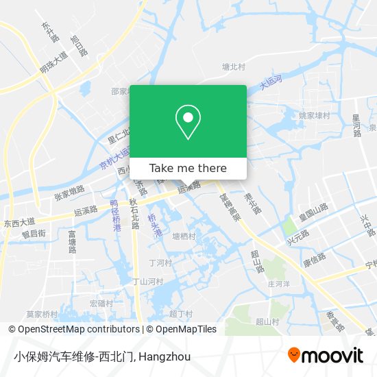 小保姆汽车维修-西北门 map
