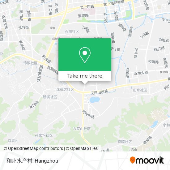 和睦水产村 map