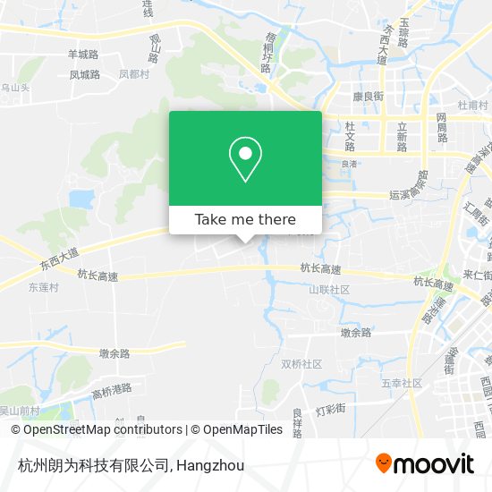 杭州朗为科技有限公司 map