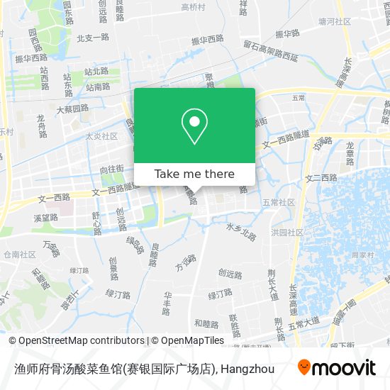渔师府骨汤酸菜鱼馆(赛银国际广场店) map