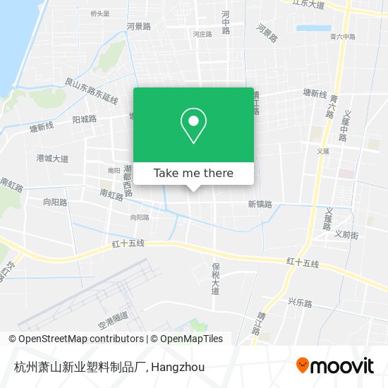 杭州萧山新业塑料制品厂 map