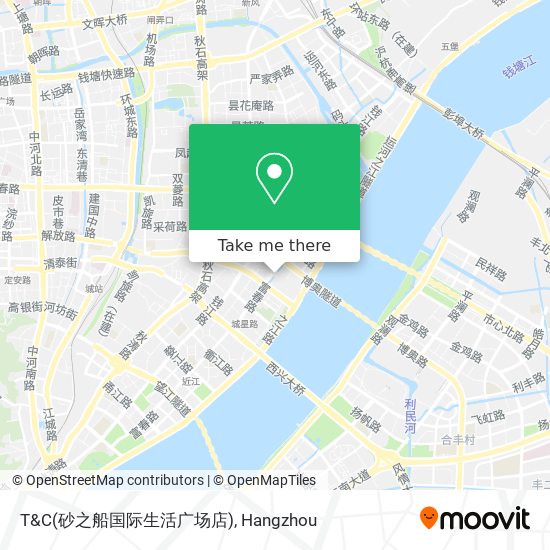 T&C(砂之船国际生活广场店) map